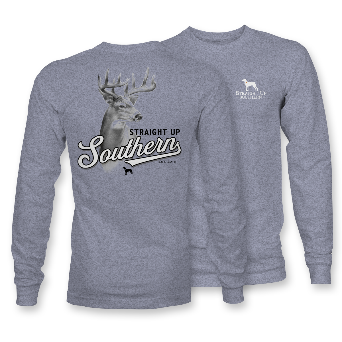 Southern Buckhead LONG SLEEVE | Straight Up Southern