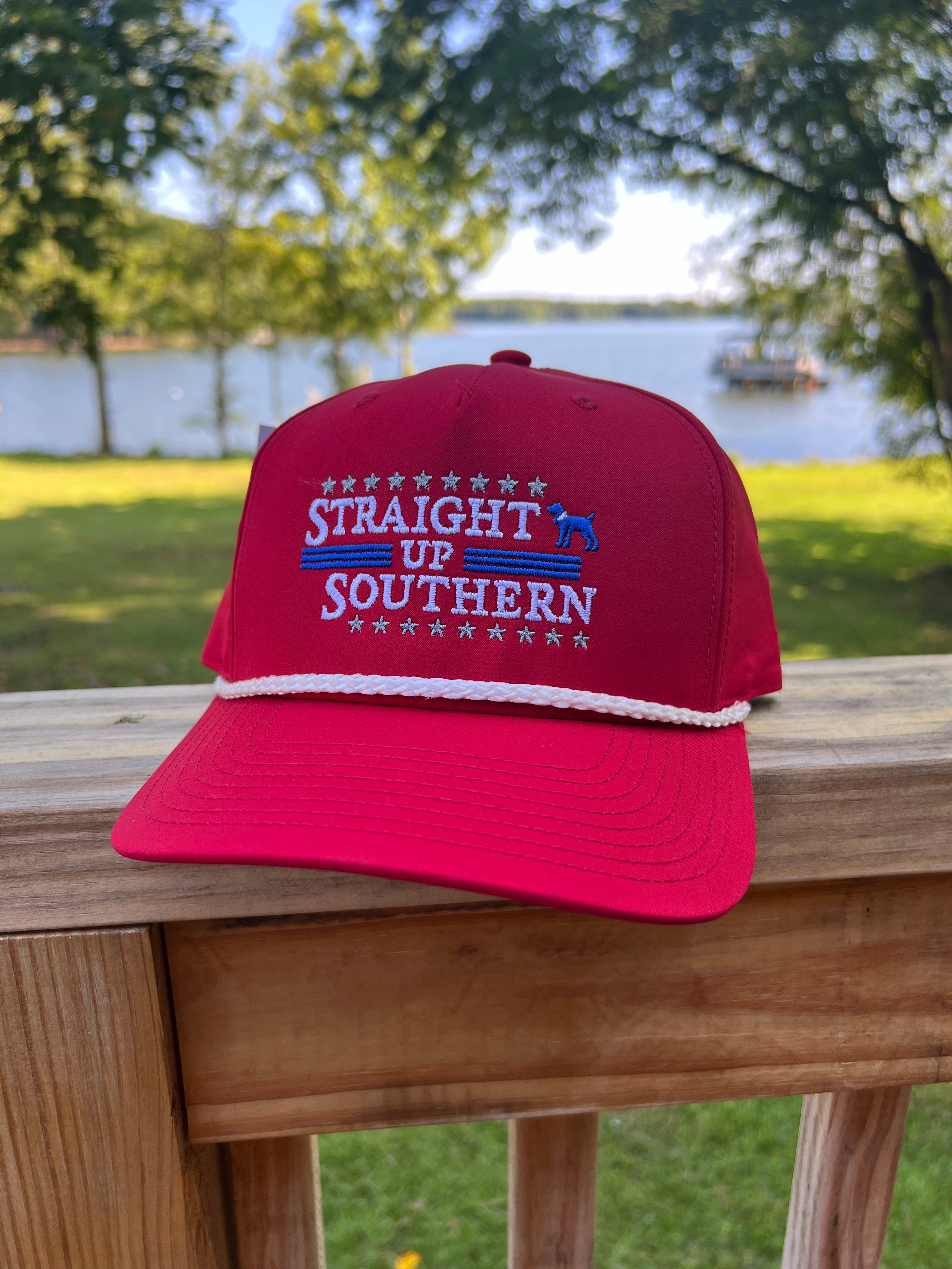 Elect Straight Up Southern - Rope Cap - Red