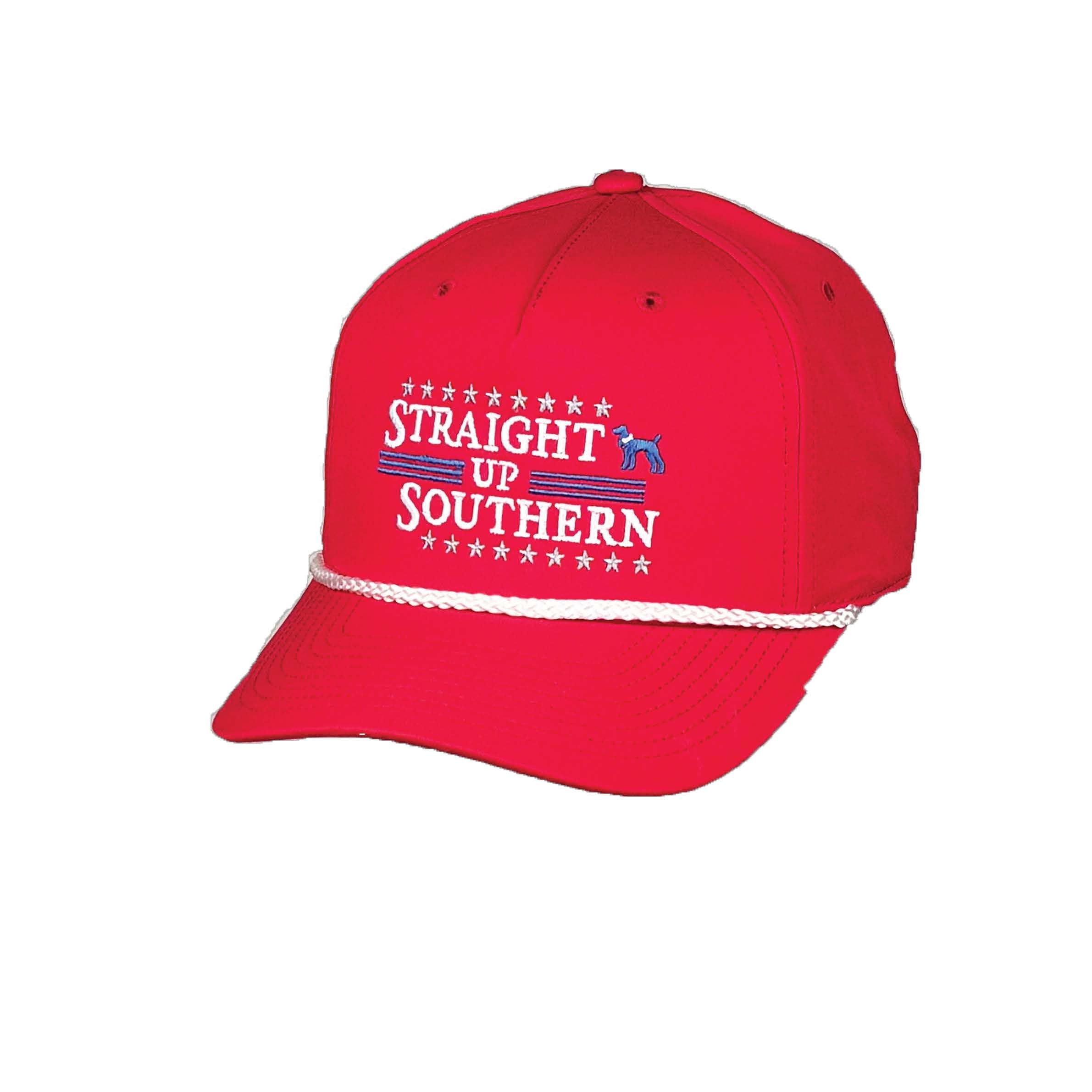Elect Straight Up Southern - Rope Cap - Red