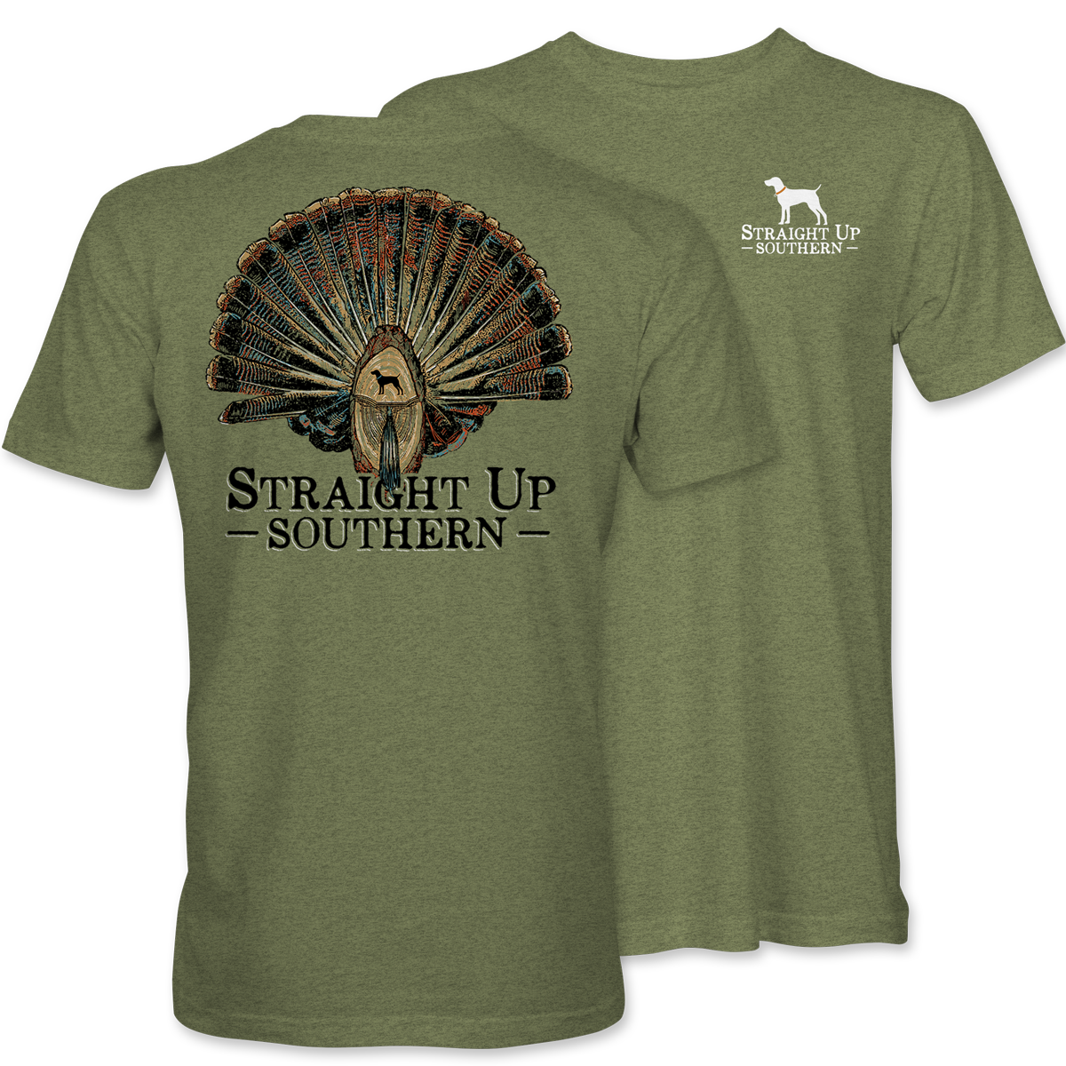 Turkey Mount - Southern Hunting Culture T-Shirt