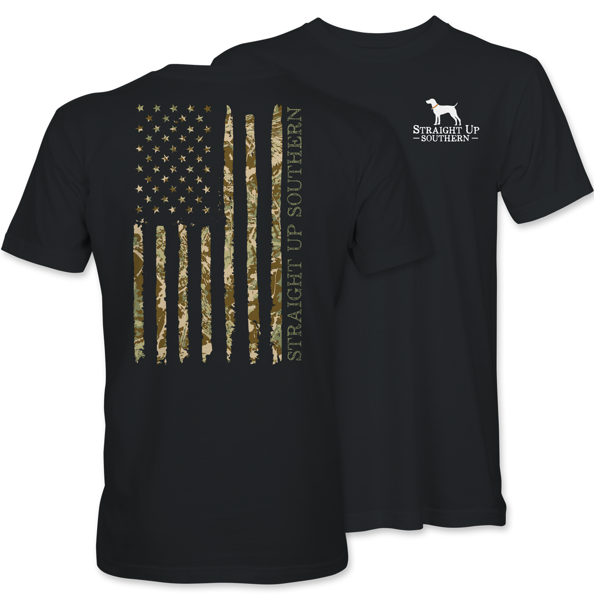  Mens Bow Hunting Camo American Flag Military Camouflage Hunting  T-Shirt : Clothing, Shoes & Jewelry
